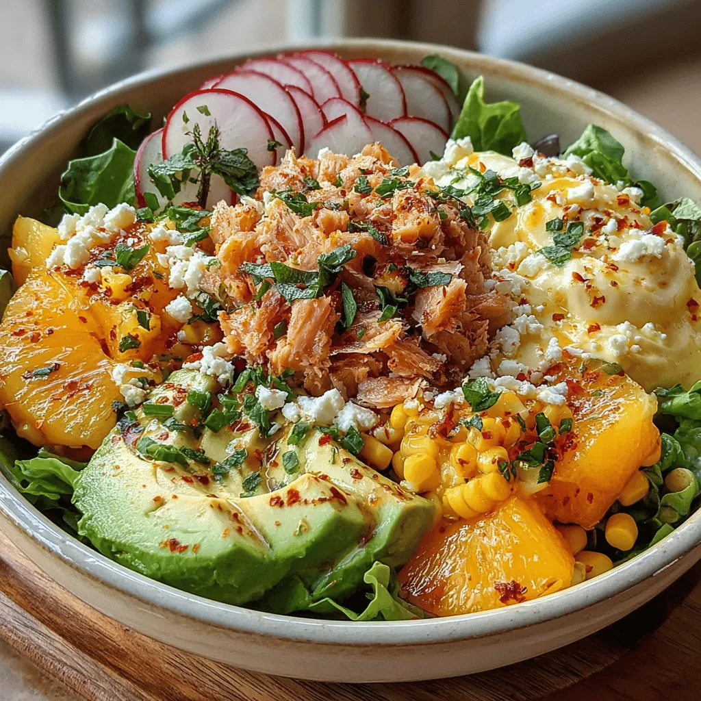 As the sun shines brighter and the days grow longer, there’s nothing quite like a light, refreshing meal to celebrate the joys of summer. Enter the Peachy Tuna Delight Bowl, a delightful blend of flavors and textures that perfectly encapsulates the essence of the season. This vibrant dish features savory tuna paired with the natural sweetness of ripe peaches, making it an ideal choice for a nutritious lunch or dinner. Not only does it cater to a variety of taste preferences, but it also showcases the beauty of fresh, seasonal ingredients.