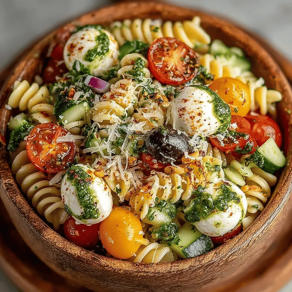 As the warm weather rolls in, many of us are drawn to light, refreshing meals that celebrate the season's bounty. Pasta salads have long been a summer staple, beloved for their adaptability and ease of preparation. Among the myriad of pasta salad options, the Bright & Fresh Pesto Pasta Salad stands out as a vibrant, nutritious dish that encapsulates the essence of summer dining. This recipe is not only quick and straightforward to prepare but also showcases the delightful flavors of fresh ingredients, making it ideal for gatherings, picnics, or as a satisfying meal prep option for busy weeks ahead.