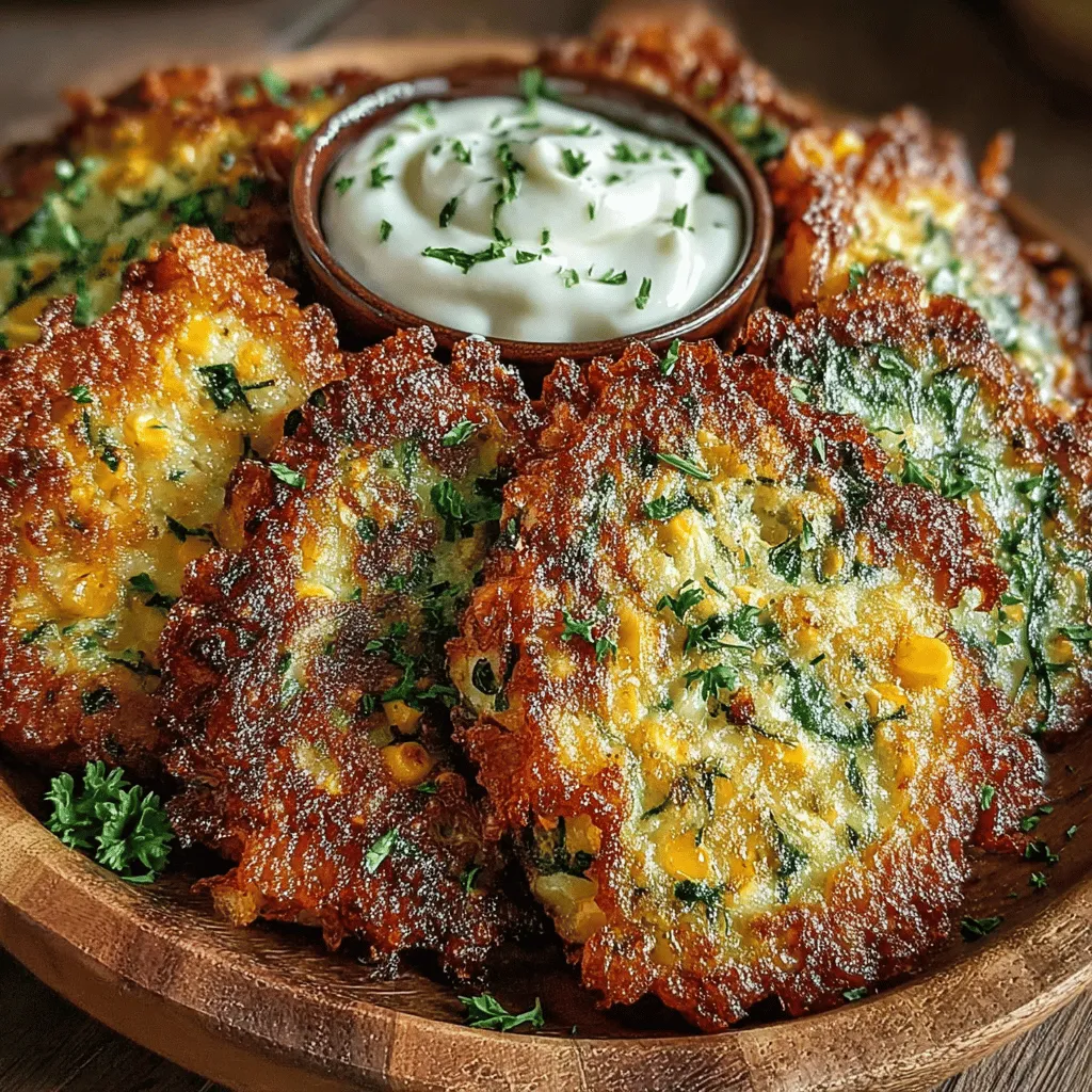 Zucchini has earned a well-deserved place in kitchens around the world, celebrated not only for its mild flavor and versatility but also for its impressive nutritional profile. As a summer squash, it can easily adapt to a variety of dishes, making it a staple ingredient in both savory and sweet recipes. One delightful way to enjoy zucchini is through Zesty Zucchini Corn Fritters—an exciting and healthy dish that brings together the fresh, vibrant taste of zucchini with the sweetness of corn. This combination not only enhances the flavor but also adds a pleasing texture, making these fritters a must-try.