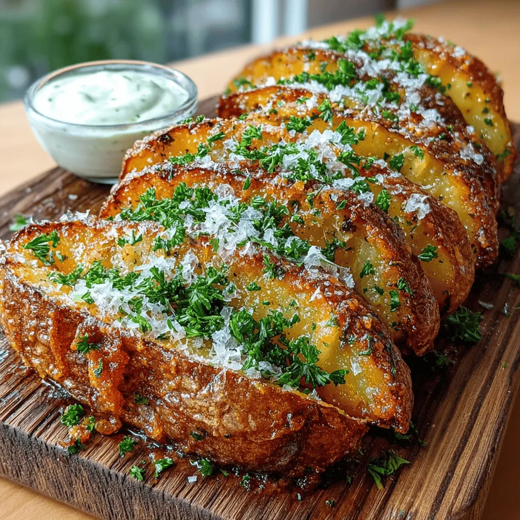 Potato wedges have long been a beloved snack and side dish, cherished for their satisfying texture and flavor. These hearty, golden-brown morsels can be found at family gatherings, casual dinners, and even on the menus of popular restaurants. Their comforting presence appeals to both children and adults alike, making them a go-to choice for many. However, this recipe takes the classic potato wedge to a new level with a delicious twist: the bold and tangy flavor of ranch dressing.