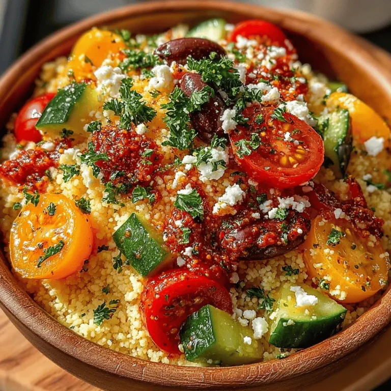 Mediterranean cuisine is renowned for its vibrant flavors, healthy ingredients, and varied textures. With a focus on fresh vegetables, wholesome grains, and aromatic herbs, it has captured the hearts—and taste buds—of people around the globe. As the weather warms up, the appeal of light, refreshing dishes becomes even more pronounced. Enter the Refreshing Mediterranean Chilled Couscous Salad, a delightful option that encapsulates the essence of summer dining.