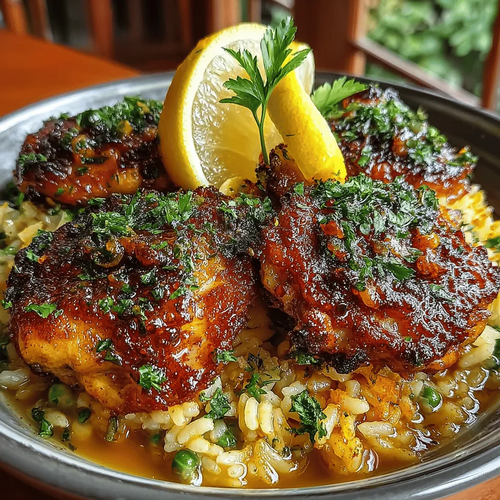 In the realm of comforting home-cooked meals, few dishes can rival the simplicity and flavor of One-Pot Lemon Herb Chicken & Rice. This delightful recipe combines tender chicken thighs with aromatic herbs and zesty lemon, all cooked together with rice in a single pot. This method of cooking not only ensures maximum flavor and minimal cleanup but also serves as a hearty meal perfect for any occasion. Whether you’re preparing a weeknight dinner for the family or hosting friends for a cozy gathering, this dish promises to impress with its vibrant flavors and satisfying textures.