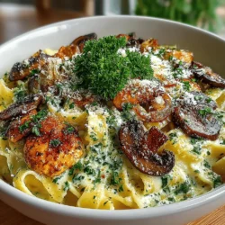 If you’re in search of a dish that embodies comfort and satisfaction, look no further than Creamy Roasted Garlic Mushroom Pasta. This delectable recipe is an ode to the rich flavors of roasted garlic, earthy mushrooms, and a luscious cream sauce that envelops fettuccine pasta. Whether you’re winding down after a long day or hosting a cozy dinner for friends, this meal is sure to impress. The beauty of this dish lies in its simplicity; with just a few high-quality ingredients, you can create a culinary masterpiece that feels both indulgent and approachable.