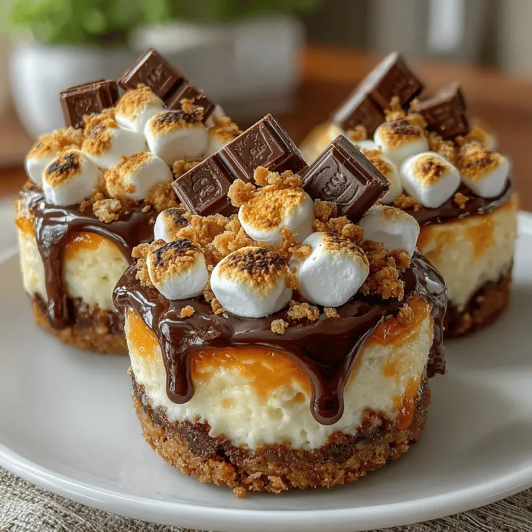 S’mores have long held a cherished place in the hearts of many as a quintessential outdoor treat, often enjoyed around campfires or at summer gatherings. The delightful combination of gooey marshmallows, rich chocolate, and crunchy graham crackers creates a nostalgic experience that reminds us of childhood adventures and cozy evenings under the stars. However, as much as we adore this classic dessert, there are times when we crave the same flavors but in a more convenient, contemporary form. Enter the no-bake s’mores cheesecake jars—a delicious and innovative dessert that captures the essence of traditional s’mores while offering a modern twist.