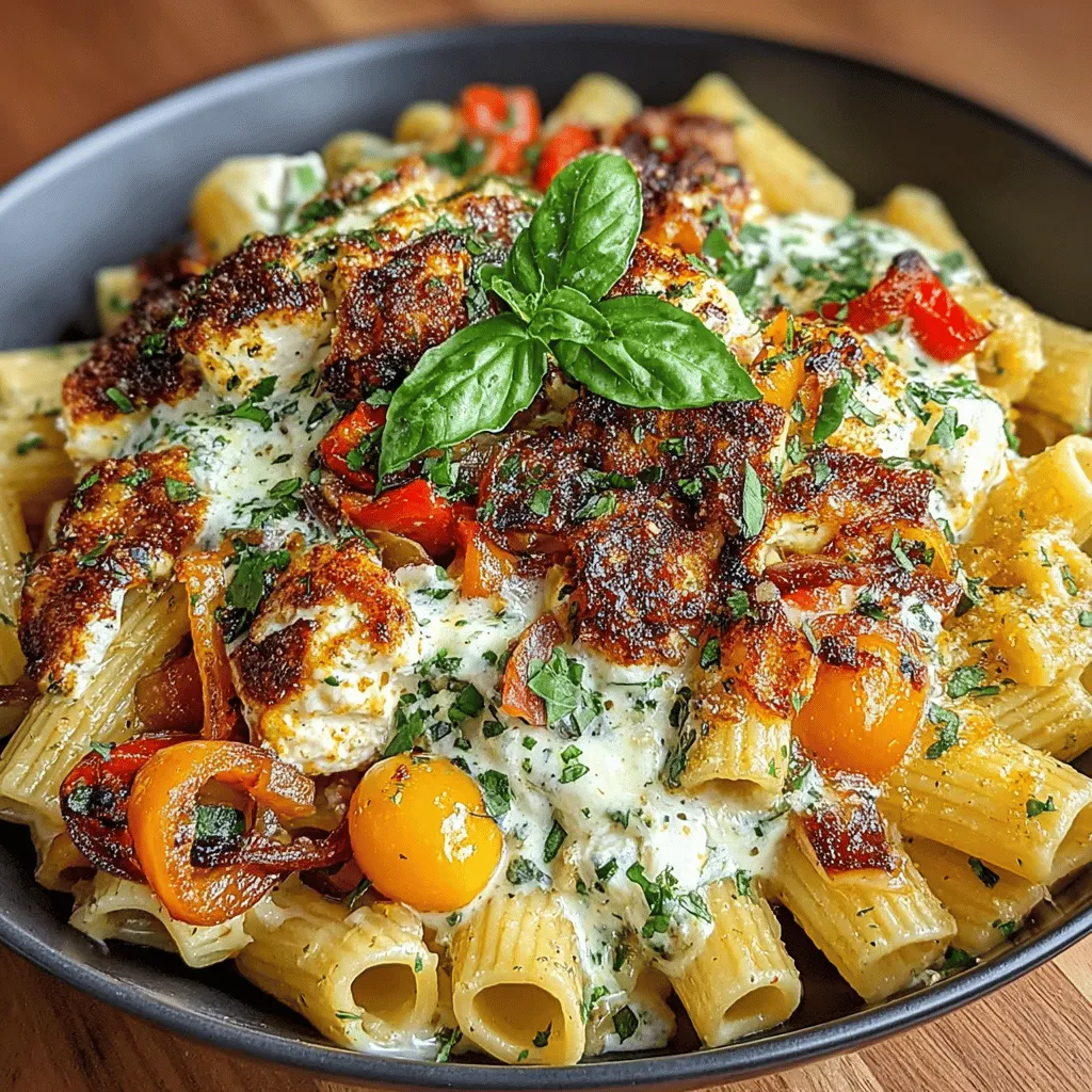 Feta Fiesta Pasta with Roasted Peppers is a culinary masterpiece that brings together the creamy richness of feta cheese and the sweet, smoky essence of roasted red bell peppers. This dish is not only a feast for the eyes with its vibrant colors but also a celebration of flavor that can easily transform an ordinary meal into something extraordinary. Whether you're looking for a quick weeknight dinner or a dish to impress at a gathering, this pasta recipe is both straightforward and satisfying. In this article, we will guide you through the step-by-step process of crafting this delicious pasta dish, along with insights on its nutritional benefits and serving suggestions.