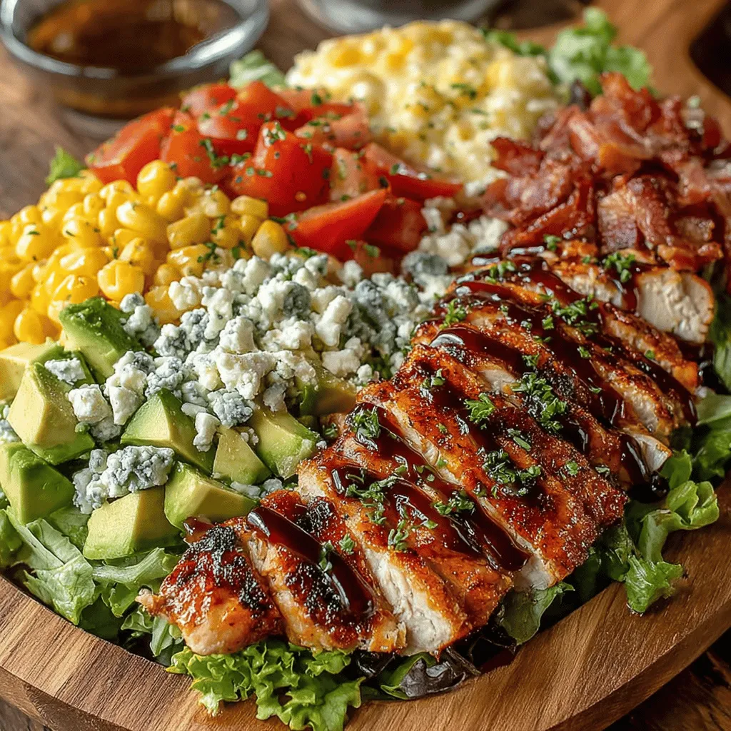 Marination is a crucial step in enhancing the flavor of the chicken for your Cobb Salad Fiesta. A simple marinade made from olive oil, salt, and pepper works wonders. The olive oil not only adds richness but also aids in tenderizing the meat, while salt and pepper enhance its natural flavors.