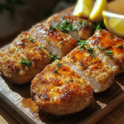 Crispy Oven-Baked Chicken Cutlets