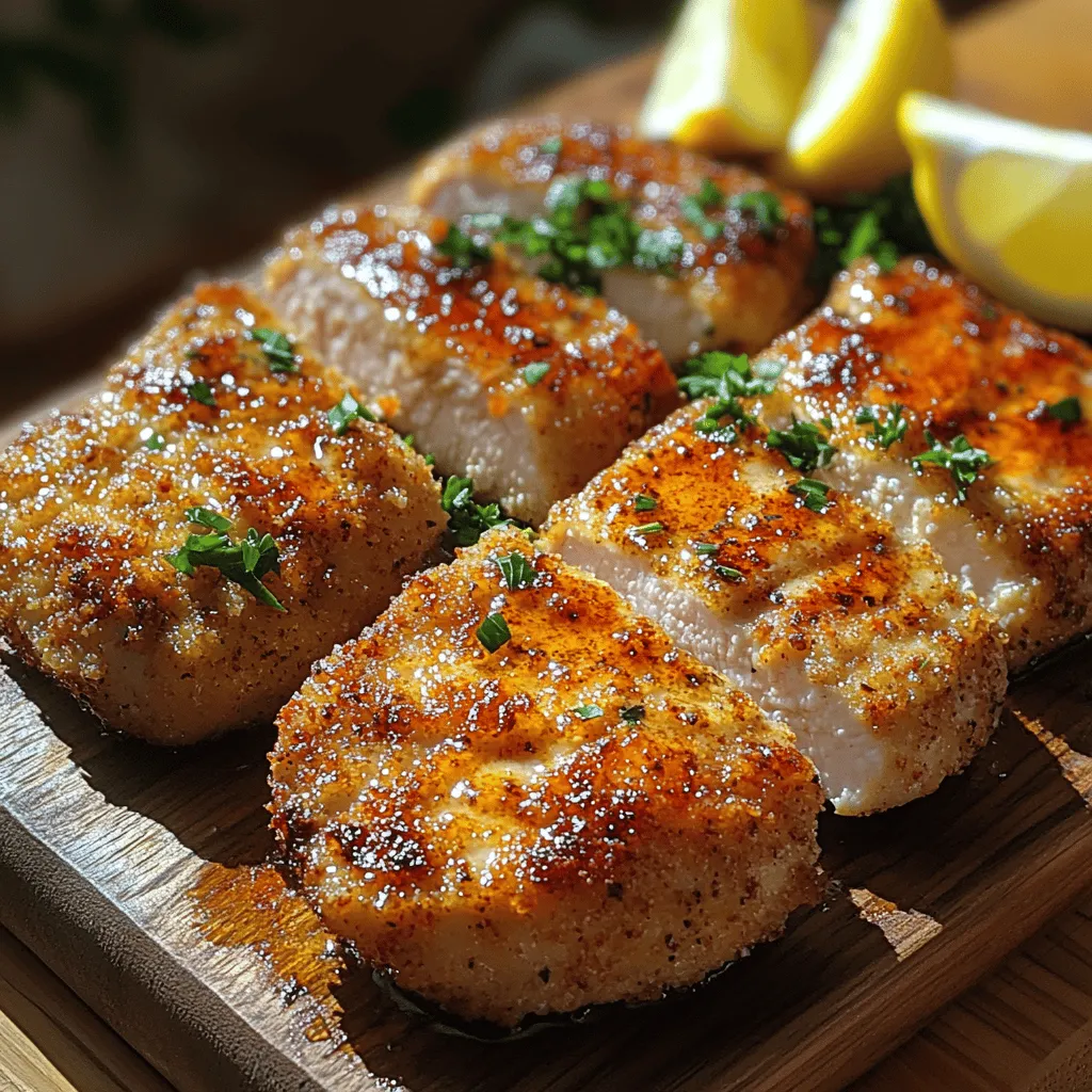 There's something undeniably comforting about the aroma of chicken cooking in the oven, especially when it’s crispy and golden brown. I remember the first time I made crispy oven-baked chicken cutlets for my family. It was a cool autumn evening, and I was looking for a cozy meal that would not only satisfy everyone's hunger but also evoke a sense of warmth and love. As I plated the cutlets, I could see the anticipation in my children’s eyes, and when they took their first bite, their smiles said it all. This dish has since become a staple in our home, and I’m excited to share my recipe with you.
