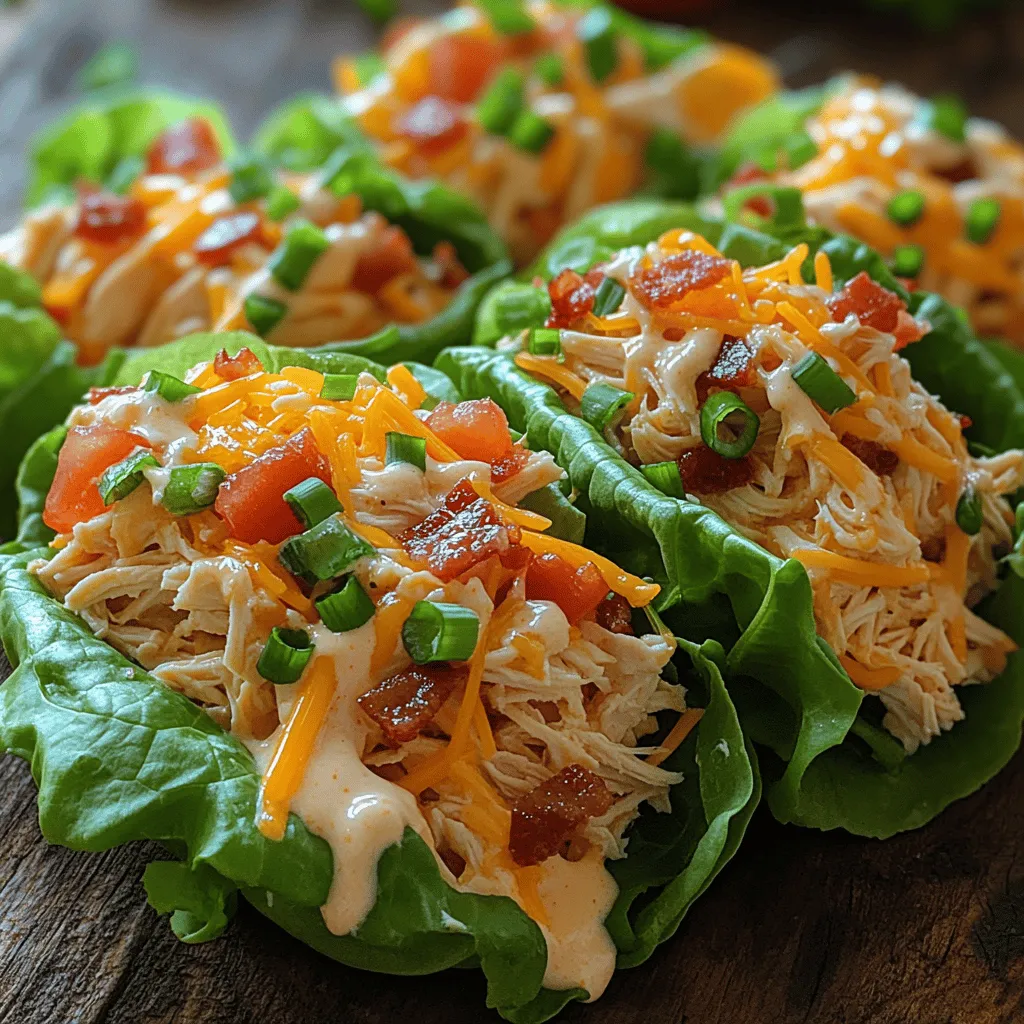 In a world where healthy eating often feels synonymous with blandness, the Savory Chicken Bacon Ranch Lettuce Wraps emerge as a refreshing exception. Imagine enjoying a dish that is both guilt-free and bursting with flavor, allowing you to savor every bite without compromising your dietary goals. These wraps have gained immense popularity as a low-carb alternative to traditional sandwiches and wraps, providing a satisfying crunch and a delectable mix of taste and texture.