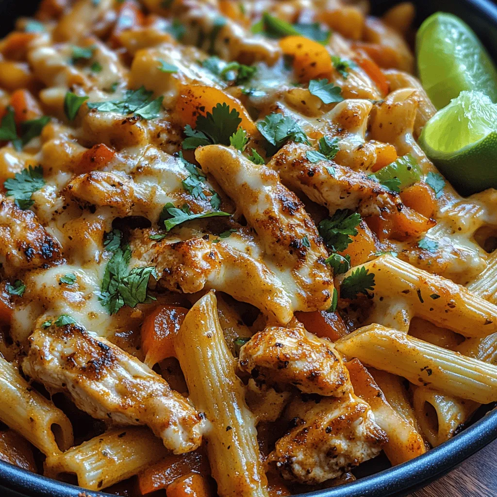 There’s something undeniably comforting about a warm bowl of pasta, especially when it’s bursting with flavors reminiscent of a vibrant Mexican fiesta. The idea of merging the bold flavors of fajitas with the simplicity of pasta struck me during a recent family gathering where we indulged in traditional fajitas. As I watched my loved ones savor each bite, a culinary epiphany occurred: Why not encapsulate those zesty fajita flavors into a one-pot pasta dish? This inspiration led to the creation of Flavor-Packed One-Pot Chicken Fajita Pasta, a dish that has quickly become a family favorite. It combines the heartiness of chicken and pasta with the vivacious zest of fajita spices, all cooked harmoniously in a single pot.