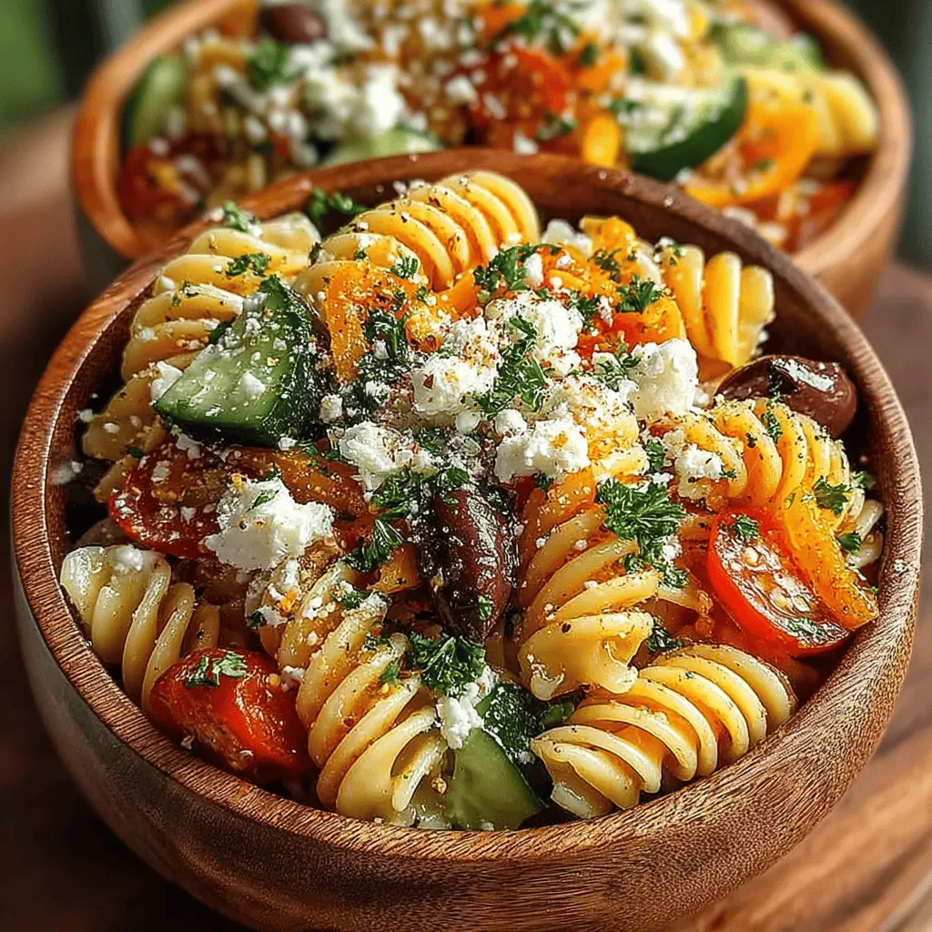 Achieving the perfect al dente texture in your pasta is crucial for a delightful Mediterranean Bliss Pasta Salad. Begin by selecting high-quality pasta; fusilli, rotini, or penne work beautifully due to their ability to hold onto the dressing and other ingredients. Bring a large pot of salted water to a rolling boil. The salt not only flavors the pasta but also helps to enhance its overall taste.