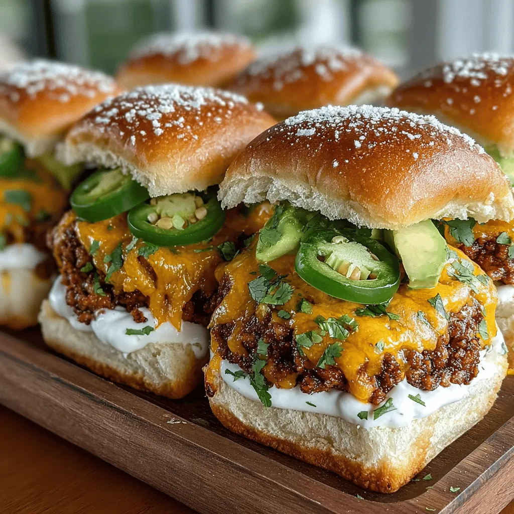 If you're on the lookout for a deliciously spicy and cheesy dish that can elevate any gathering, look no further than Zesty Chipotle Chicken and Cheddar Sliders. These sliders are not just a meal; they are an experience, combining the smoky heat of chipotle peppers with the creamy goodness of sharp cheddar cheese. Perfect for game day, family dinners, or casual get-togethers, these sliders are sure to please a crowd while remaining easy to prepare.
