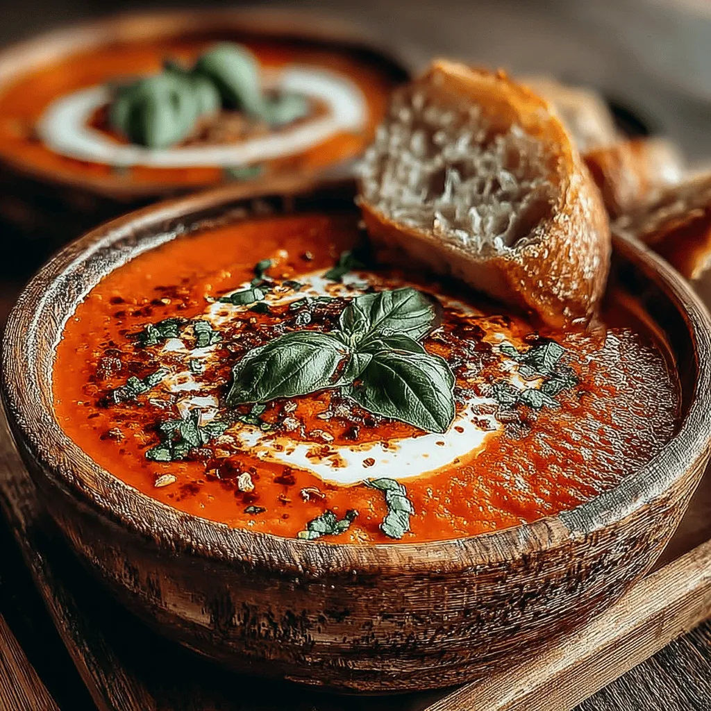 To create the perfect Creamy Tomato and Roasted Red Pepper Soup, it is essential to understand the role each ingredient plays in enhancing the overall flavor and nutrition of the dish.