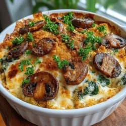 In a world where nutritious meals often seem complicated, the Creamy Spinach Mushroom Quinoa Bake stands out as a beacon of simplicity and comfort. This dish marries the earthiness of mushrooms with the vibrant freshness of spinach, all enveloped in a creamy, savory base that’s both satisfying and wholesome. Perfect for a cozy family dinner or as a dish to impress guests, this quinoa bake not only satisfies hunger but also nourishes the body with a host of beneficial ingredients.