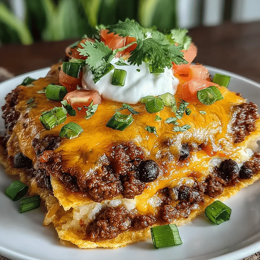 To create this delicious cheesy ground beef enchilada casserole, you’ll need a handful of ingredients that pack in flavor and texture. Here’s what you’ll need: