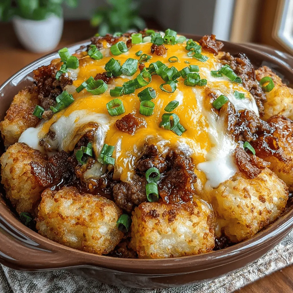 When it comes to comfort food, few dishes can rival the heartwarming appeal of a casserole. The BBQ Bacon Cheeseburger Casserole is a perfect embodiment of this concept, merging the rich flavors of a classic cheeseburger with the convenience of a one-pan meal. This dish not only satisfies cravings but also brings a sense of nostalgia, evoking memories of backyard barbecues and family gatherings. With its layers of savory ingredients and a delightful crunch, this casserole is sure to become a staple in your home cooking repertoire.