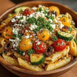 As the temperature rises and the sun shines bright, the craving for light, refreshing meals becomes almost irresistible. One such dish that perfectly embodies the essence of summer is the Chilled Mediterranean Delight Pasta Salad. This vibrant salad combines the wholesome goodness of whole wheat pasta with a medley of fresh vegetables and aromatic herbs, creating a deliciously nutritious option for gatherings, picnics, or simply meal prep for busy days ahead. Whether you're hosting a backyard barbecue or looking for a quick and healthy lunch, this pasta salad is sure to impress and satisfy.