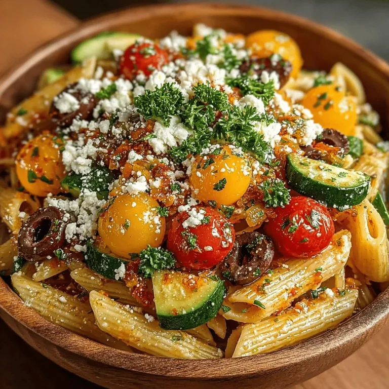 As the temperature rises and the sun shines bright, the craving for light, refreshing meals becomes almost irresistible. One such dish that perfectly embodies the essence of summer is the Chilled Mediterranean Delight Pasta Salad. This vibrant salad combines the wholesome goodness of whole wheat pasta with a medley of fresh vegetables and aromatic herbs, creating a deliciously nutritious option for gatherings, picnics, or simply meal prep for busy days ahead. Whether you're hosting a backyard barbecue or looking for a quick and healthy lunch, this pasta salad is sure to impress and satisfy.