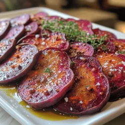 As the sun begins to set, casting a warm golden hue over the kitchen, I find myself reflecting on the little joys that cooking brings into our lives. One such joy is the simple act of transforming humble ingredients into something extraordinary. Today, I want to share with you a recipe that has stolen my heart and brightened up my snack game: crispy beet slices. With their vibrant color and earthy flavor, these beet chips not only satisfy cravings but also offer a healthy alternative to traditional snacks. Let’s dive into the delicious world of “Beet the Crunch!” and discover how easy it is to whip up a batch of these delightful treats.