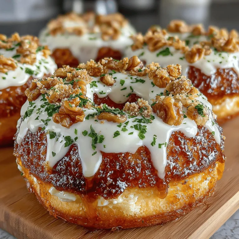 In the world of desserts, the fusion of flavors and textures can elevate a simple dish into an extraordinary experience. The Frozen Yogurt Apple Pie Donut Rings are a perfect embodiment of this concept, merging the comforting essence of apple pie with the refreshing coolness of frozen yogurt. These delightful treats offer a unique take on traditional donuts, presenting an appealing option for those seeking a healthier dessert without compromising on taste. The combination of creamy Greek yogurt and fresh, vibrant apples not only tantalizes the taste buds but also brings along a host of health benefits.