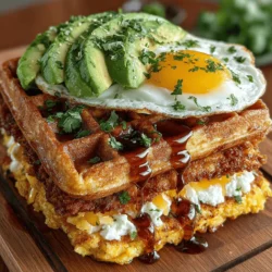 In recent years, breakfast sliders have been gaining popularity as a go-to option for morning meals. Their versatility allows for endless combinations of flavors and ingredients, making them perfect for any occasion. Whether you’re hosting a brunch gathering, preparing a hearty family breakfast, or looking for meal prep ideas for the week, breakfast sliders can be tailored to fit your needs. Among the myriad of options, the Green Chili Waffle Breakfast Sliders stand out with their unique fusion of sweet and savory elements. This recipe combines the comforting texture of waffles with the zesty bite of green chilies, resulting in a deliciously satisfying dish that is sure to impress.
