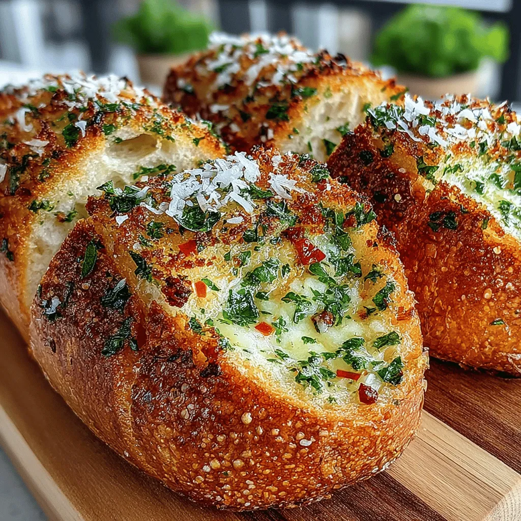 To create the ultimate Crispy Herb-Infused Baked Garlic Bread, it’s crucial to understand the ingredients that make this dish stand out. The selection of bread, the quality of butter, the freshness of herbs, and even the choice of cheeses all contribute to the final outcome of this delicious side.