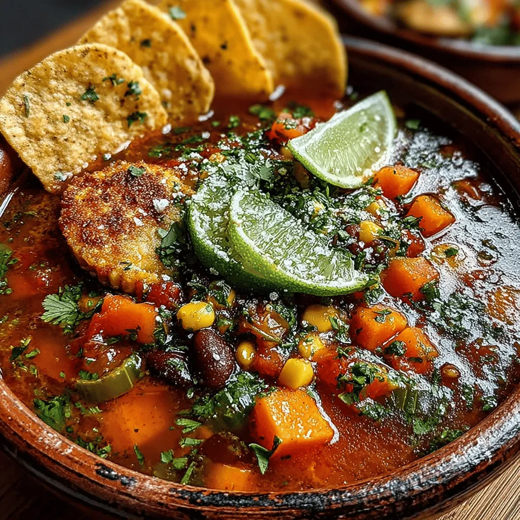 If you're in search of a nutritious and vibrant meal that can be prepared with minimal effort, look no further than Zesty Veggie Tortilla Soup. This delightful dish is not only packed with fresh vegetables but also bursts with flavors that are sure to please your taste buds. Originating from the heart of Mexican cuisine, tortilla soup has gained popularity in various culinary traditions, often celebrated for its comforting qualities and versatility.