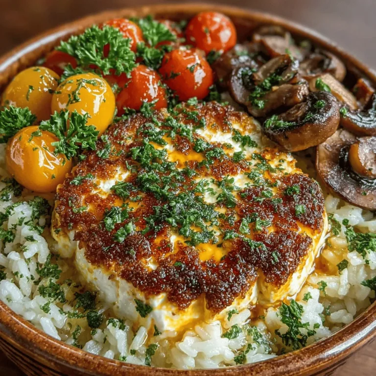 Baked Feta Mushroom Rice is a dish that has taken the culinary world by storm, becoming a favorite among home cooks and food enthusiasts alike. This delightful recipe combines the creaminess of baked feta cheese with the earthy flavors of mushrooms, all served on a bed of perfectly cooked rice. Its roots can be traced back to the Mediterranean, where feta cheese is a staple ingredient, celebrated for its rich, tangy flavor. This dish has gained significant popularity on social media, particularly on platforms like Instagram and TikTok, where home cooks showcase their own renditions, often highlighting its vibrant colors and mouthwatering presentation.