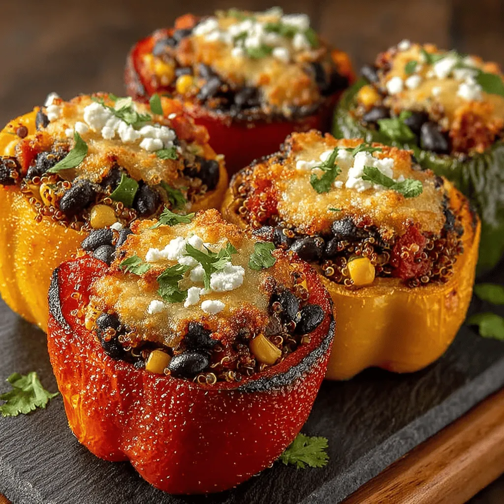 Stuffed peppers have long been a beloved dish across various cuisines, celebrated for their versatility and nutritional benefits. These vibrant, colorful vessels provide an ideal canvas for a multitude of fillings, making them a fantastic option for anyone seeking a meal that is both satisfying and adaptable. In this recipe for Sweet & Spicy Peach Stuffed Peppers, we take the classic concept of stuffed peppers and elevate it with a delightful combination of sweet and spicy flavors, showcasing the best of summer produce.