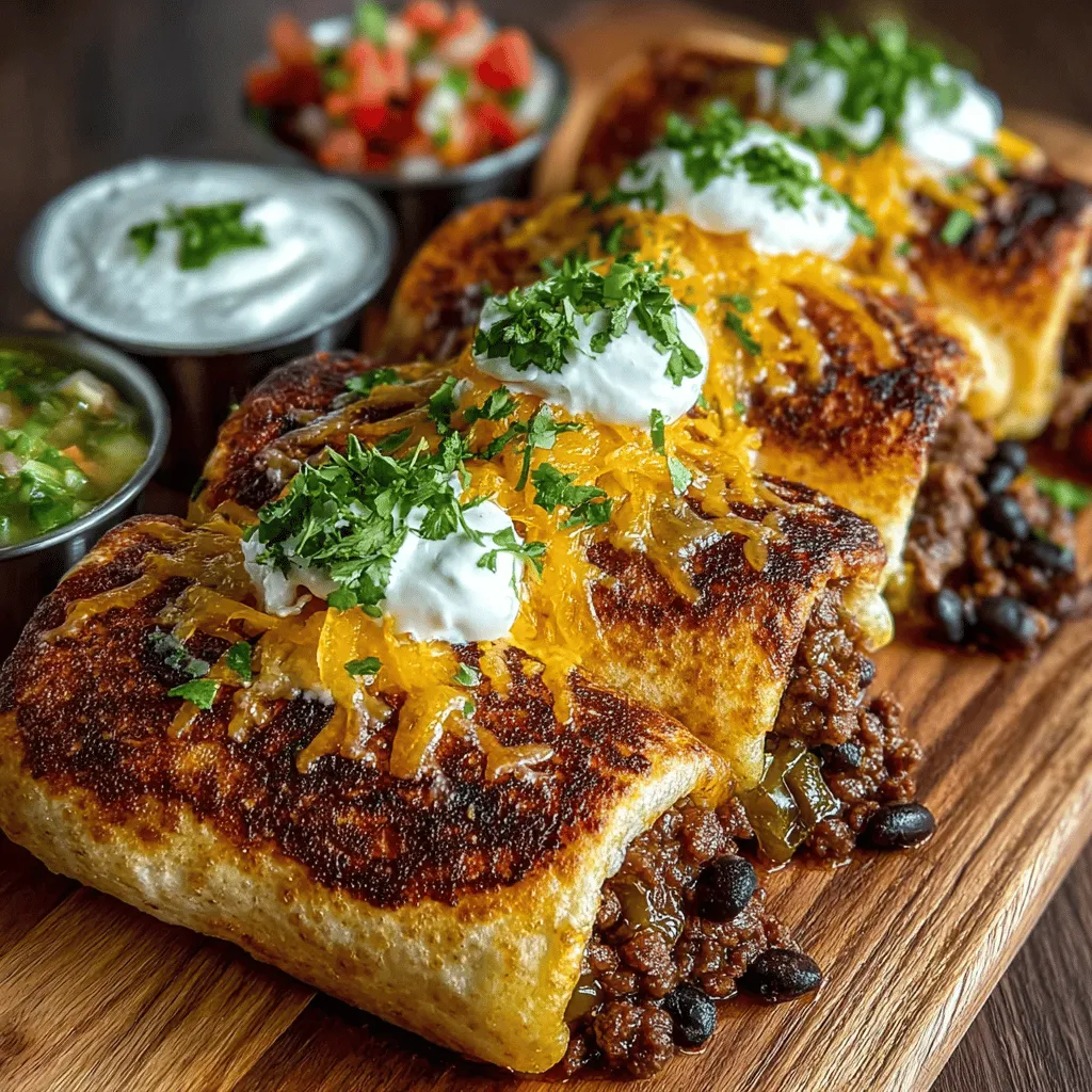 If you're looking to spice up your weeknight dinners, look no further than Hatch Chili Beef and Bean Burritos. This mouthwatering dish combines the savory flavors of seasoned ground beef, the creaminess of black beans, and the vibrant heat of Hatch green chilies, all wrapped in a warm tortilla. Not only is it a feast for the taste buds, but it also brings a sense of comfort and satisfaction that can only come from a hearty burrito. The appeal of this dish lies in its rich flavors and the way it brings together ingredients that complement each other perfectly, making it a favorite among Tex-Mex cuisine enthusiasts.