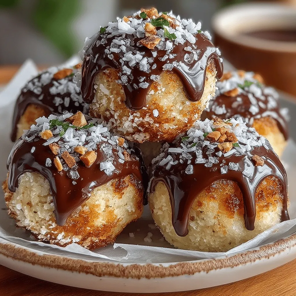 Coconut Bliss Bites with a Chocolate Twist is a delightful recipe that merges the rich flavors of coconut and chocolate into a bite-sized treat that's perfect for satisfying your sweet tooth without the guilt. These no-bake snacks are not only delicious but also packed with nutrients, making them an excellent choice for health-conscious individuals and families alike. The combination of wholesome ingredients creates a texture that is both chewy and satisfying, offering a perfect balance between indulgence and nutrition.