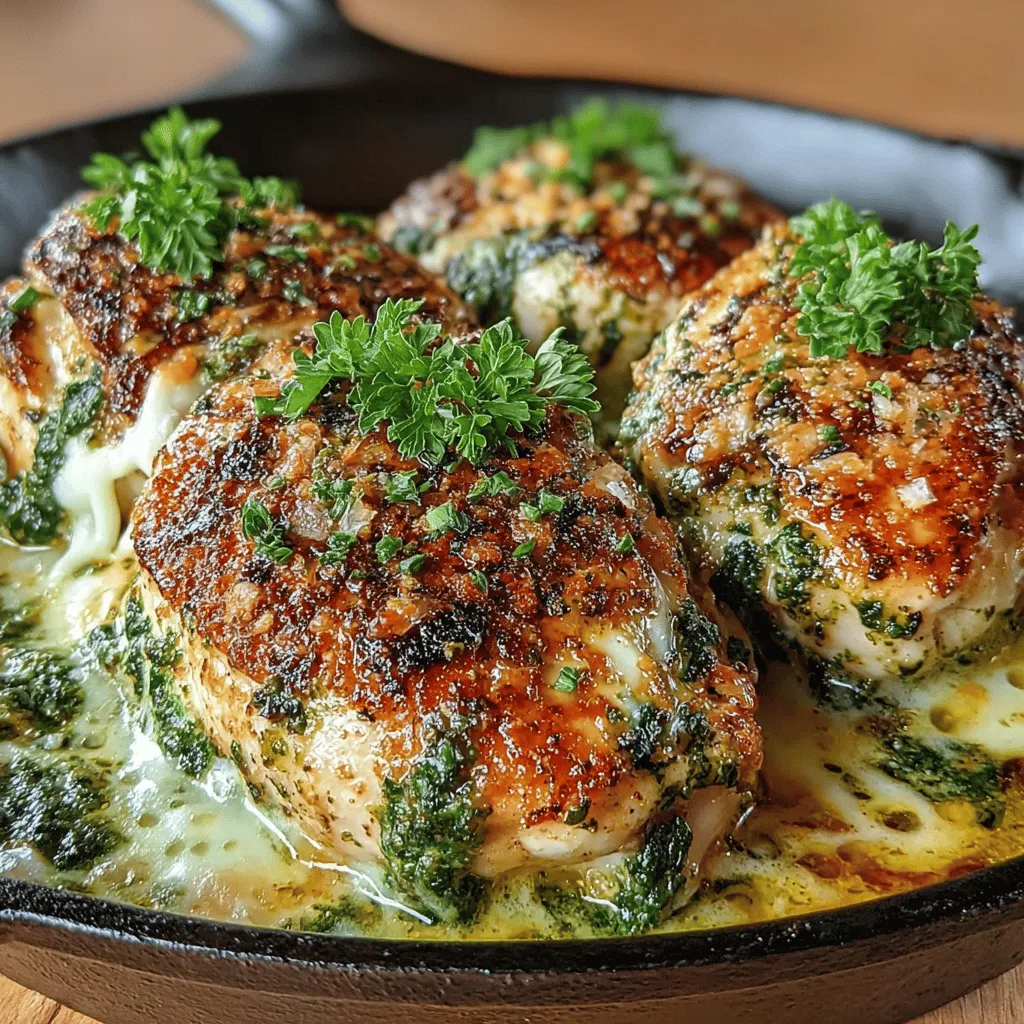 To create the perfect Creamy Pesto Chicken and Spinach Bake, it's essential to understand the key ingredients that contribute to its flavor and texture. Here’s a closer look at what you’ll need: