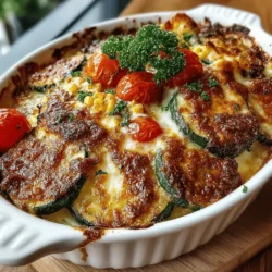 Cheesy Fresh Summer Casserole