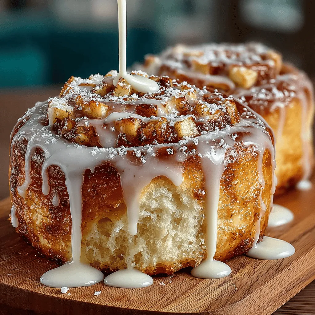 Homemade sweet rolls have an undeniable allure that draws people in with their warm, inviting aroma and soft, pillowy texture. There's something magical about the process of creating these delightful treats from scratch, transforming simple ingredients into a comforting masterpiece. Among the many flavors that evoke feelings of nostalgia and comfort, the combination of apple and cinnamon stands out as a perennial favorite. The sweet, tart notes of freshly baked apples harmoniously blend with the warm, spicy undertones of cinnamon, making it a perfect choice for any occasion.