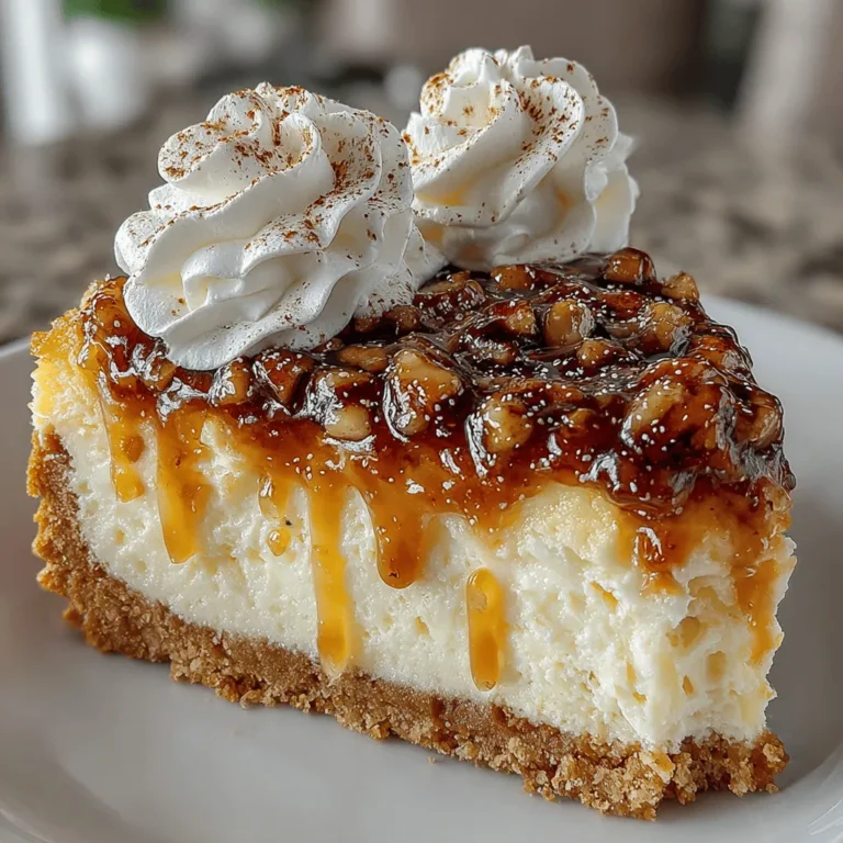 Creating the perfect Pumpkin Pecan Pie Cheesecake Delight requires careful layering and attention to detail. Start by preparing your crust, which typically consists of crushed graham crackers, sugar, and melted butter. Once your crust is ready and baked, allow it to cool completely before adding any layers.