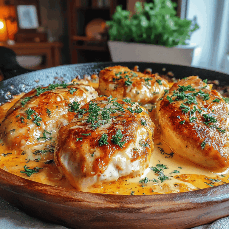 Welcome to the ultimate comfort food experience! If you're looking for a dish that combines rich flavors, creamy textures, and quick preparation, you've hit the jackpot with this Creamy Garlic Butter Chicken Skillet. Perfect for busy weeknights or a delightful weekend dinner, this recipe brings together tender chicken breasts, aromatic garlic, and a luxurious creamy sauce that envelops each bite in irresistible goodness.