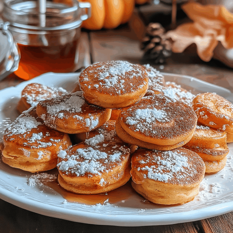 As the leaves begin to turn and the crisp autumn air sets in, nothing quite captures the essence of fall like the warm, comforting flavors of pumpkin spice. These delightful Pumpkin Spice Pancake Bites are the perfect way to embrace the season while treating yourself and your loved ones to a cozy breakfast that’s both fun and delicious. Whether you’re enjoying a leisurely weekend morning or need a quick breakfast during a busy weekday, these bite-sized pancakes are easily customizable and packed with all the warm spices that make fall so special.
