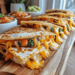 If you're looking for a quick meal that satisfies your cravings while keeping your health in check, then you've stumbled upon the perfect recipe! The 'Quick and Healthy Veggie Quesadilla with a Cheesy Comfort Kick' is not only a delightful fusion of flavors but also a breeze to prepare. Packed with vibrant vegetables and enveloped in crispy tortillas, this quesadilla not only delivers on taste but also brings a nutritious punch to your plate.