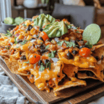 Game day is the perfect excuse to indulge in some delicious snacks, and what better way to celebrate than with a vibrant platter of Sheet Pan Loaded Veggie Nachos? These nachos are the ultimate crowd-pleaser, bringing together a delightful medley of flavors and textures that even the most devoted carnivores will enjoy.