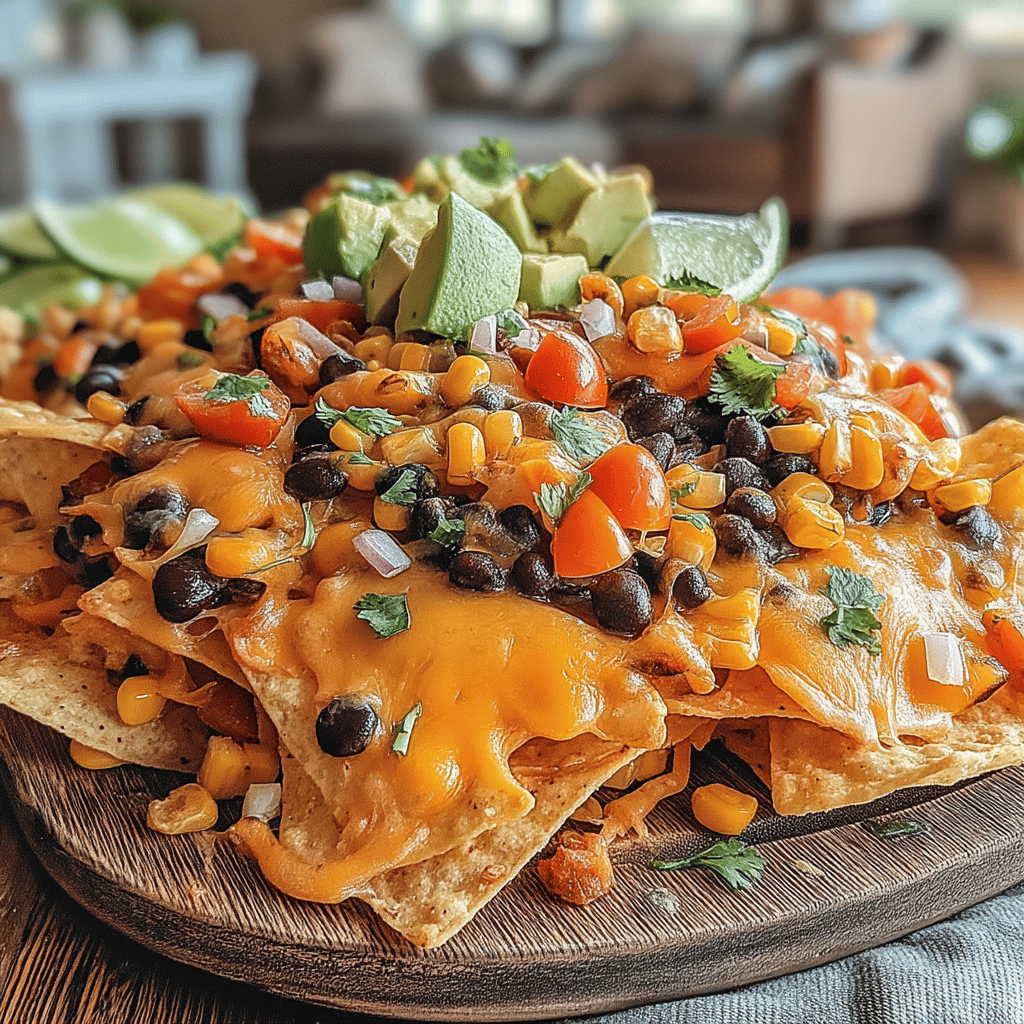 Game day is the perfect excuse to indulge in some delicious snacks, and what better way to celebrate than with a vibrant platter of Sheet Pan Loaded Veggie Nachos? These nachos are the ultimate crowd-pleaser, bringing together a delightful medley of flavors and textures that even the most devoted carnivores will enjoy.